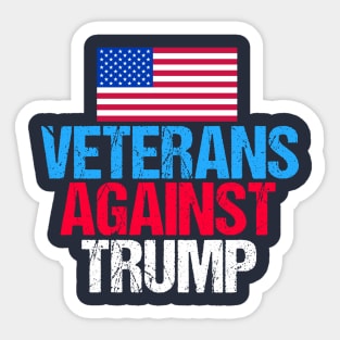 Veterans Against Trump Sticker